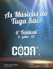 4º Festival CODA - "As Músicas do Tuga São:"
