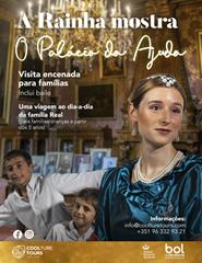 A Rainha mostra o Palácio da Ajuda