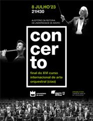Concerto final do XVI Curso Interna. de Arte Orquestral (CIAO) 2023