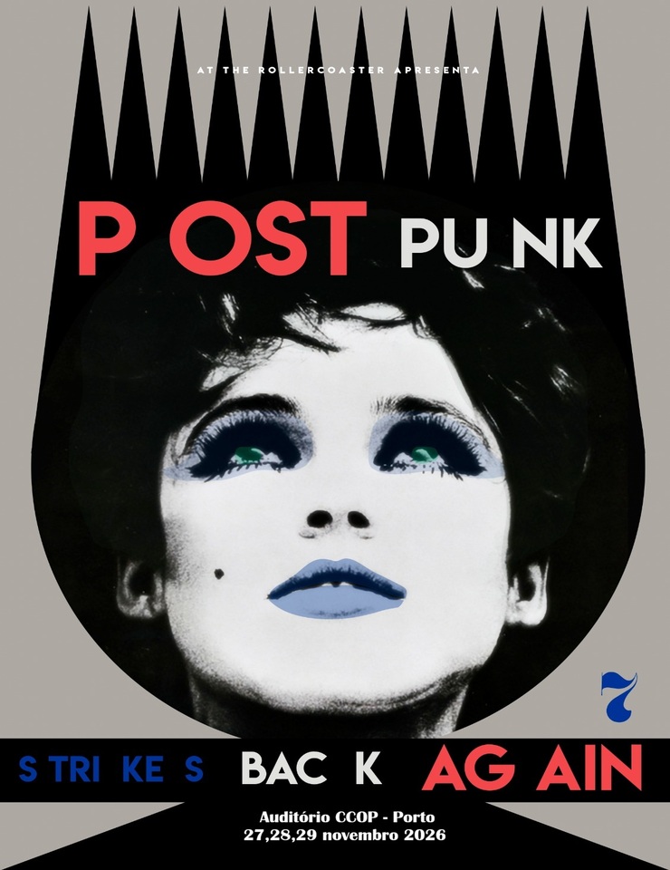 Post Punk Strikes Back Again - Passe Geral 3 dias - 27,28,29 novembro
