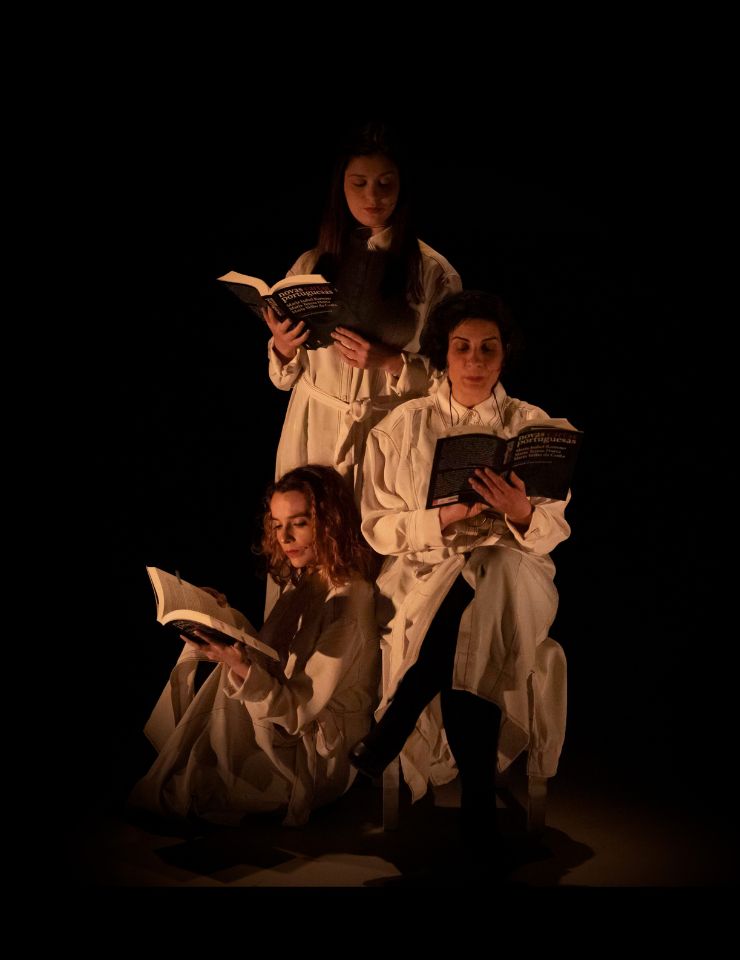 Cartel oficial del evento Novas Cartas Portuguesas | Vítor H. Freitas