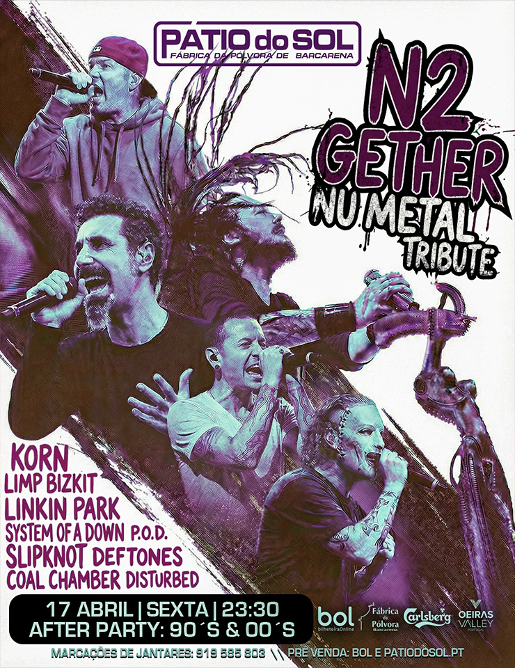 Offizielles Cover des Events N2 Gether – Tributo Nu Metal