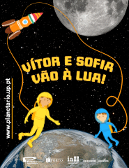 Planetário do Porto- O Vitor e a Sofia vão à Lua