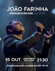João Farinha "AO VIVO" - apresentação de disco