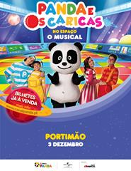 Panda e os Caricas – O Musical No espaço