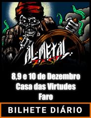 Al Metal Fest - Bilhetes Diários
