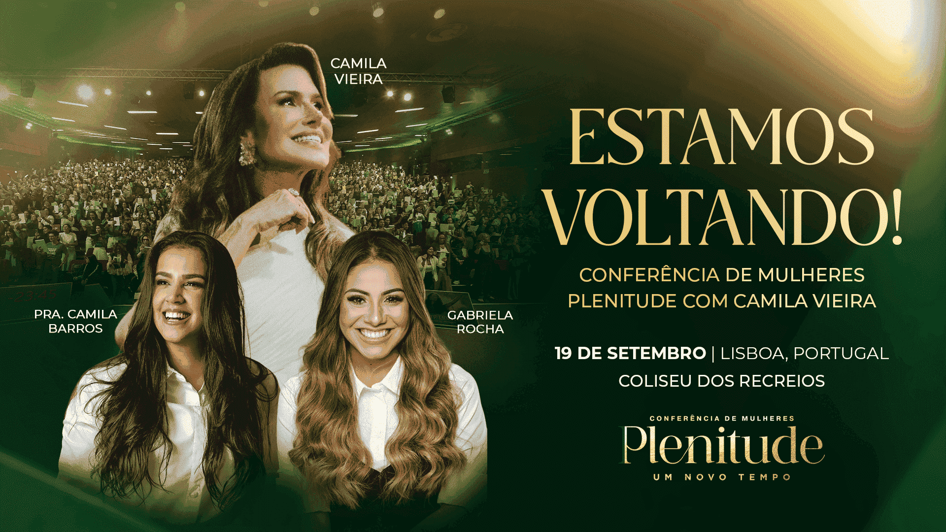 PLENITUDE COM CAMILA VIEIRA | PORTUGAL 2026